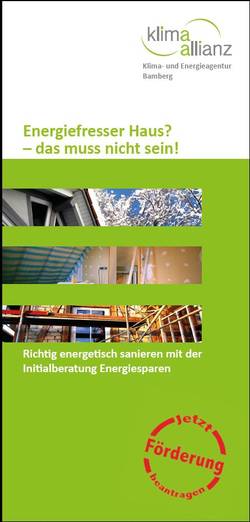 Deckblatt des Flyers zur Initialberatung